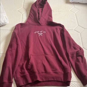 Hollister Maroon Hoodie